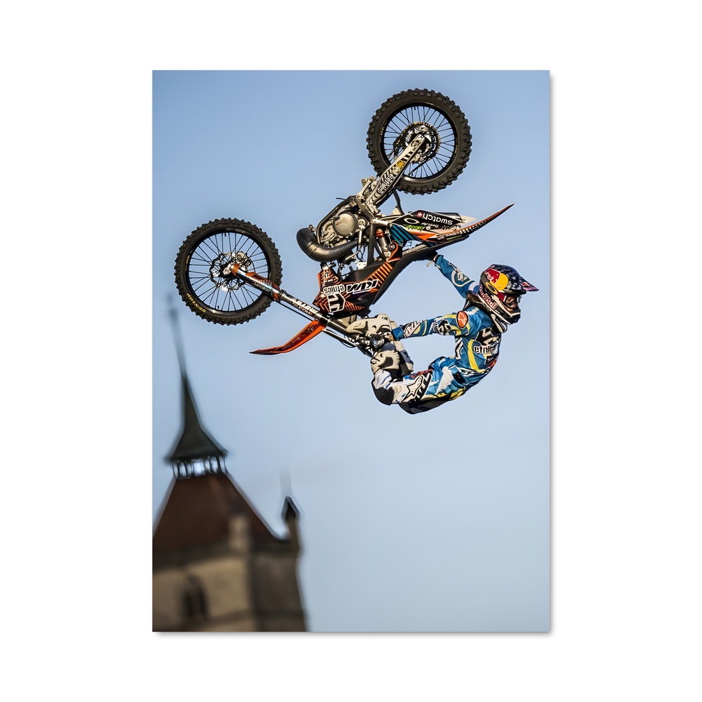 Poster Levi sherwood – affiche Motocross freestyle